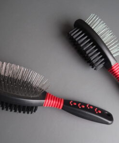 Alternative view of 塑柄兩用寵物刷